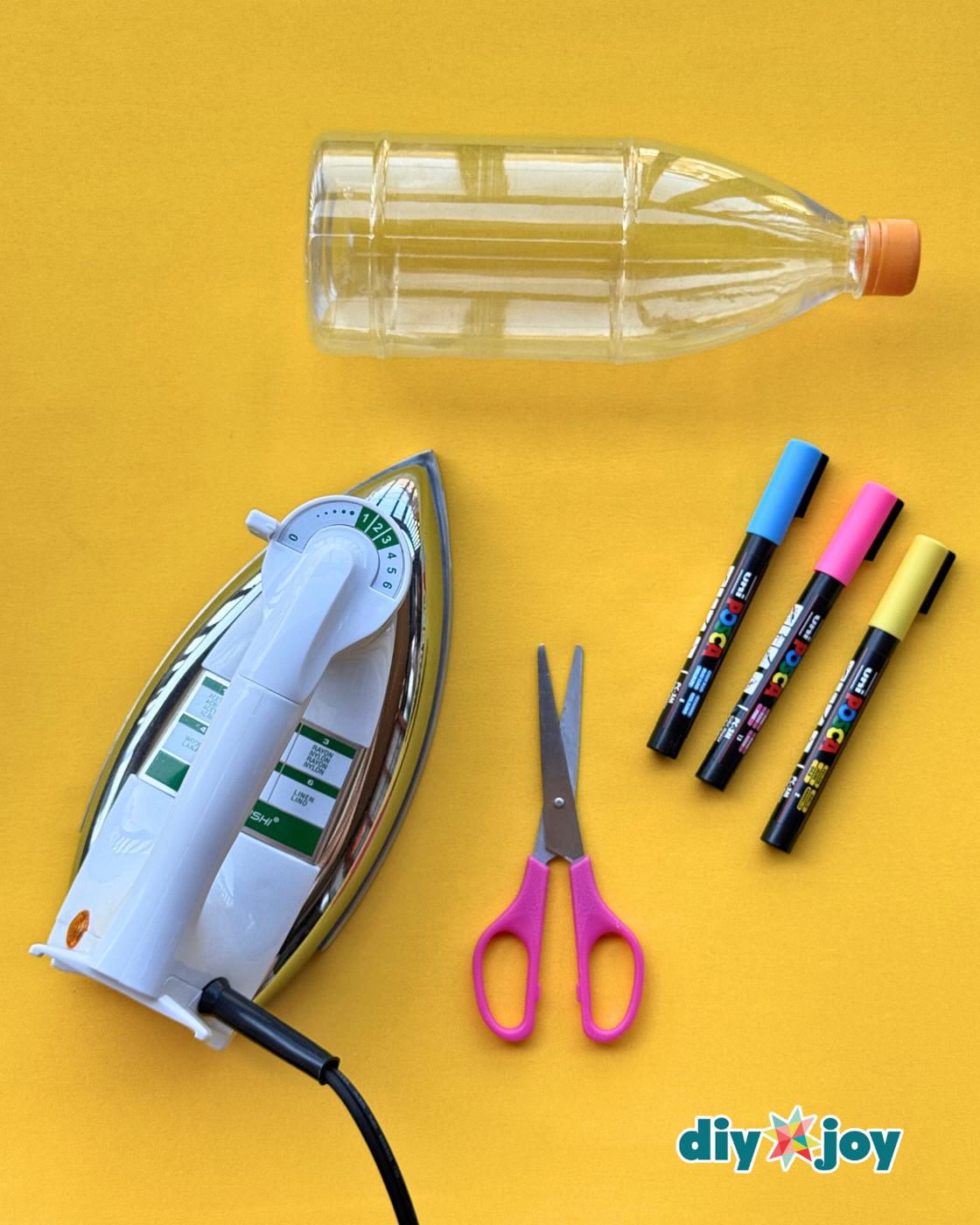 Homemade Plastic Bottle Bracelet — materials for diy plastic bottle bracelets
