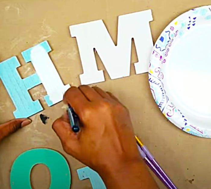 Cheap Dollar Tree DIY - Home Is Where The Heart Is - DIY Lemon Sign