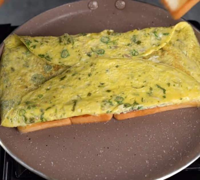 10-Minute Easy Bread Egg Sandwich Ingredients