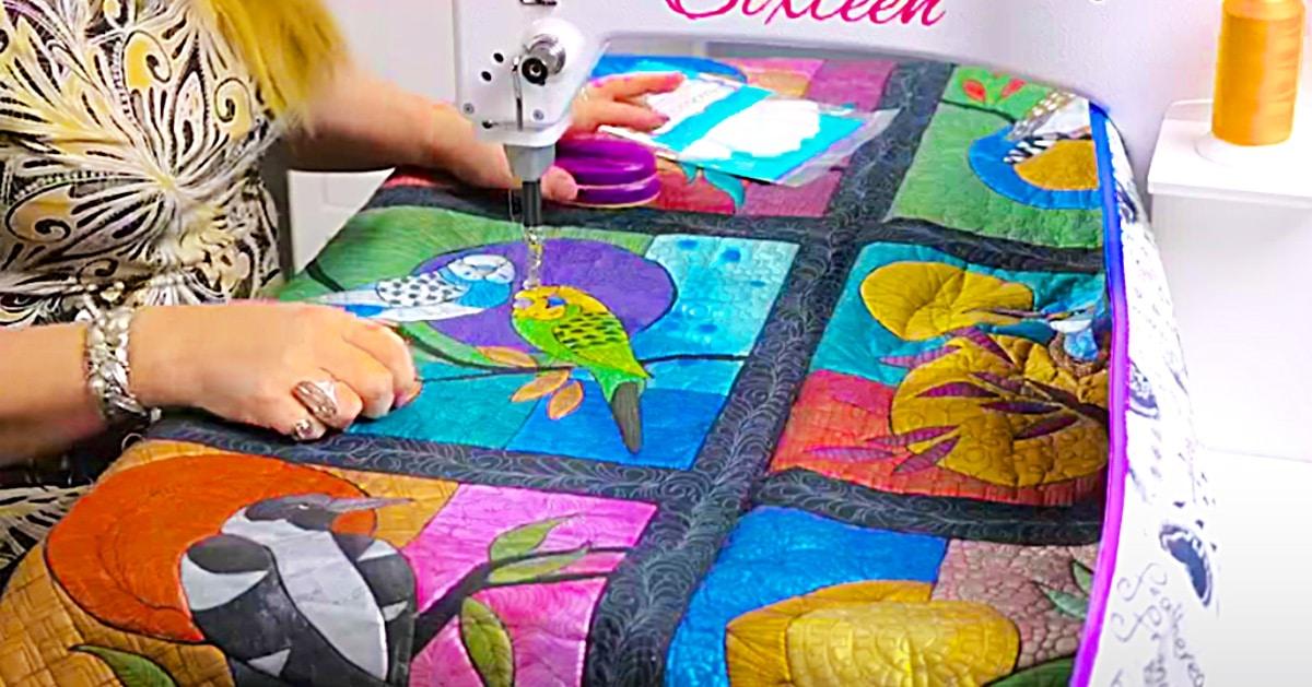 How To Sew A Large Quilt On A Small Machine