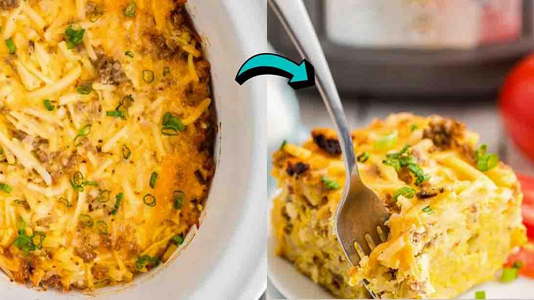 Slow Cooker Breakfast Casserole Recipe