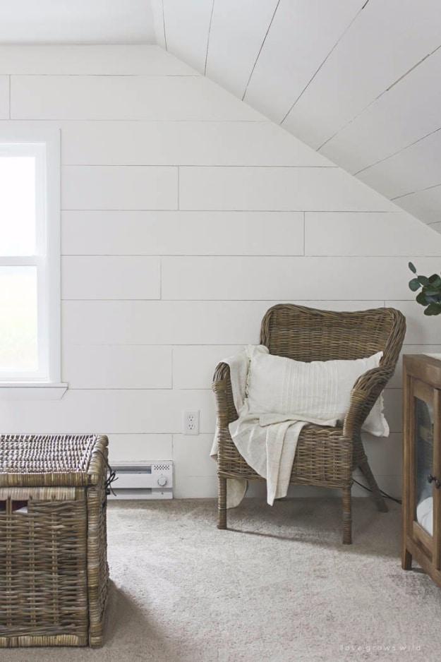 DIY Planked Walls, friendly for a beginner working with basic tools and a result sturdy enough for daily use