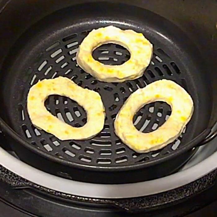 How To make Air Fryer Donuts - Easy Air Fryer Dessert Ideas - Air fryer Donuts With Canned Biscuits