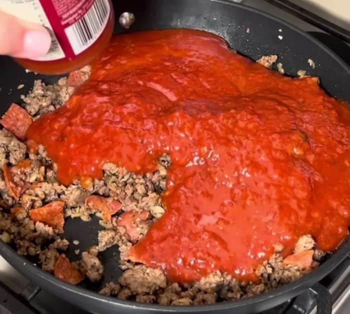 Easy to Make Shareable Pizza Casserole