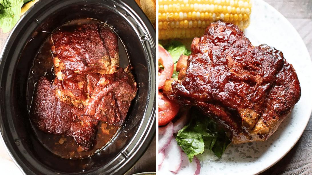 Easy Crockpot Baby Back Ribs Recipe