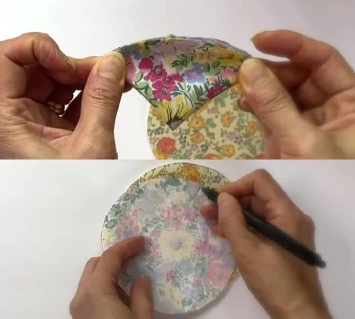 How to sew a simple fabric basket
