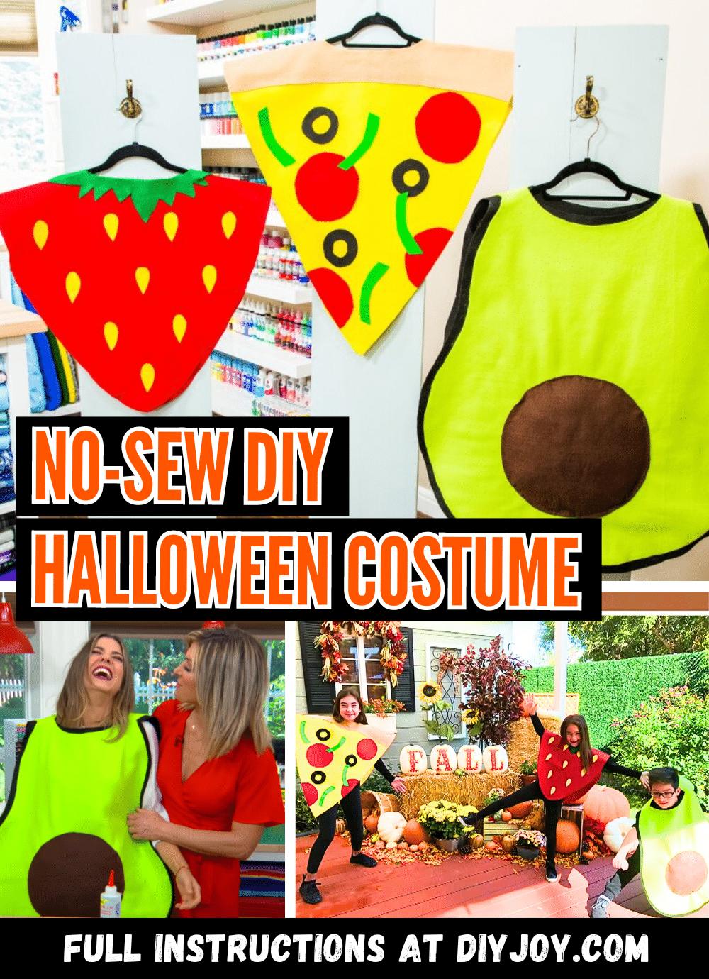 Easy No-Sew DIY Halloween Costume Tutorial