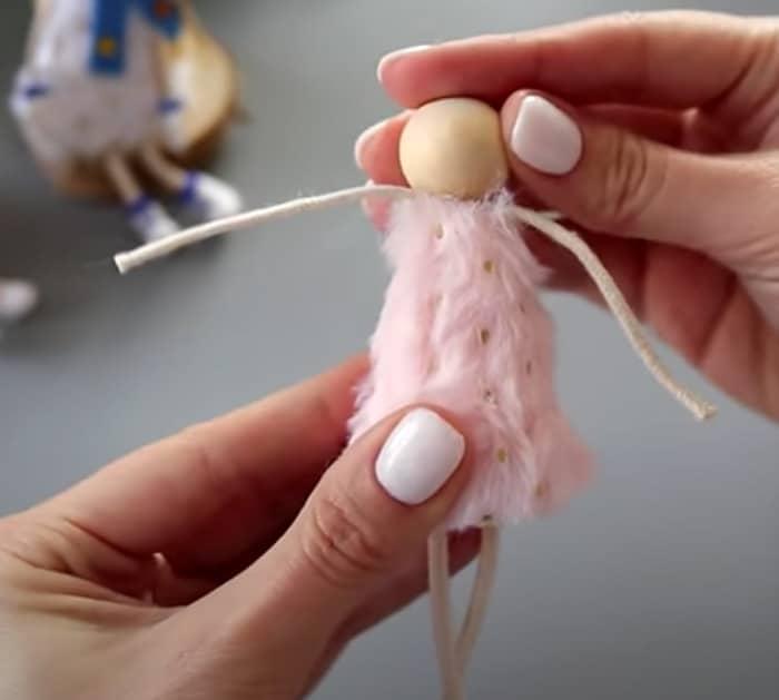 Directions To Make DIY Angel Doll For Christmas