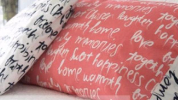 Easy DIY Pillow Case, a fun make for using up fabric scraps and one worth bookmarking from this list