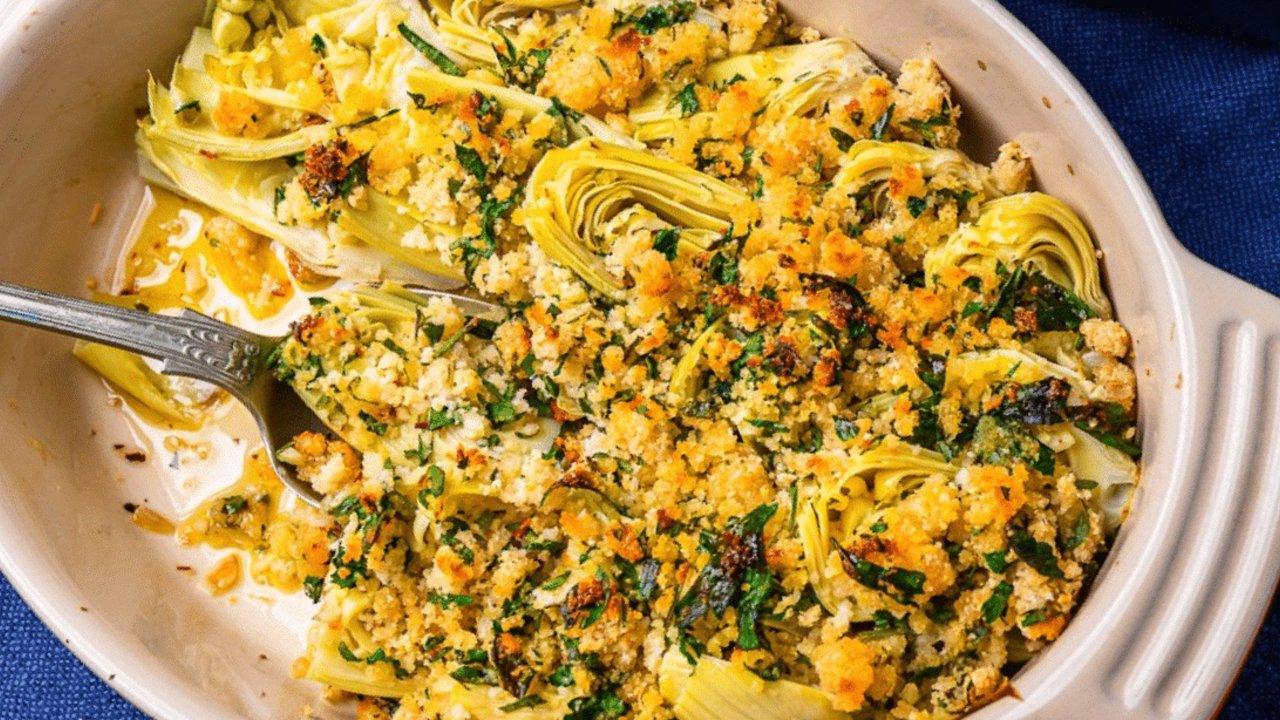 Easy Baked Artichoke Hearts Recipe