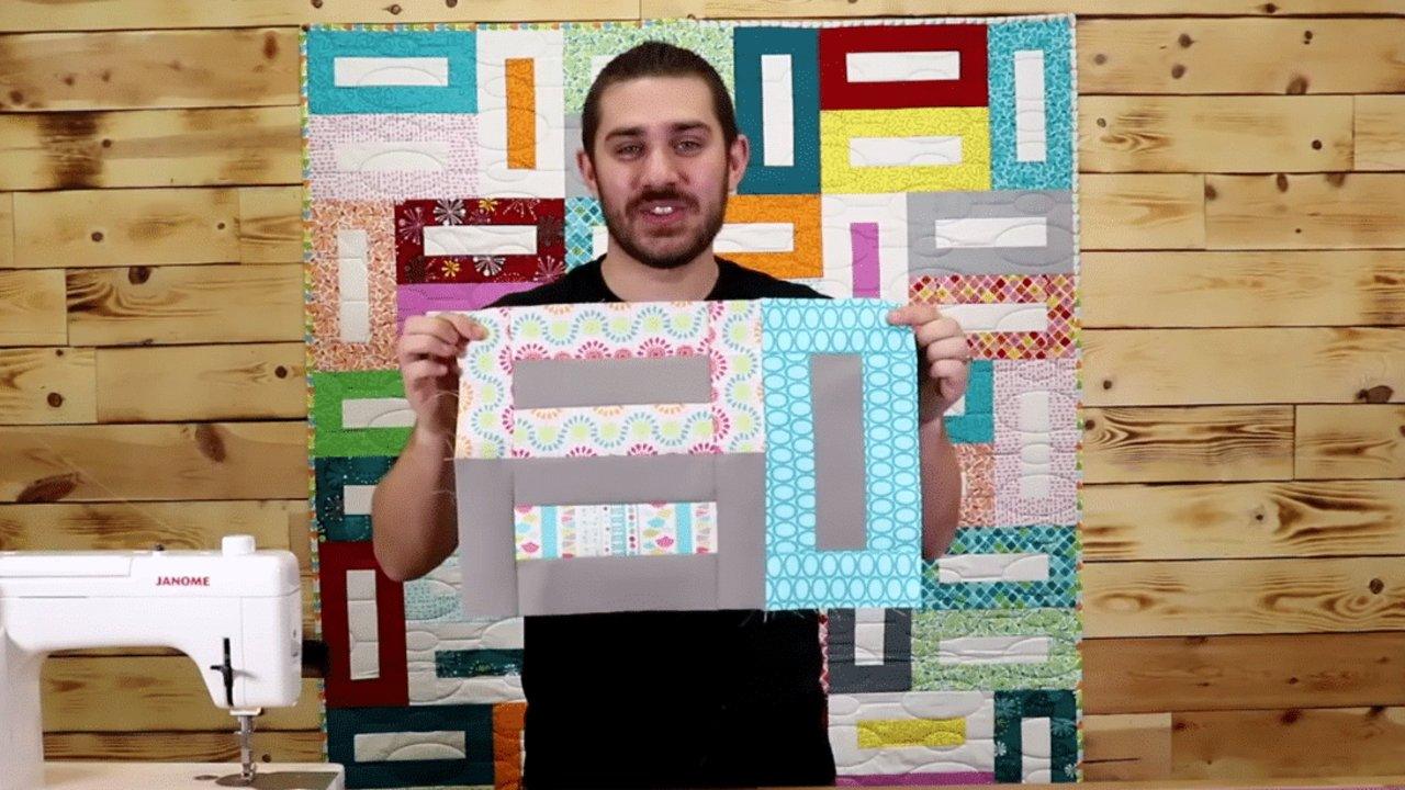 Cool Retro Quilt Tutorial for Beginners