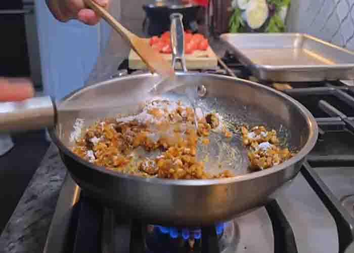 Making the marry me enchiladas sauce