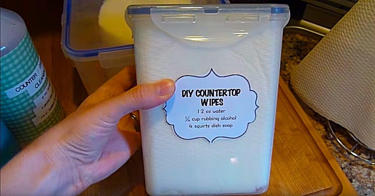 How To Make Kitchen Wipes