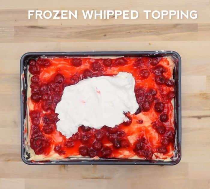 Cherry Cheesecake Lush Recipe instructions