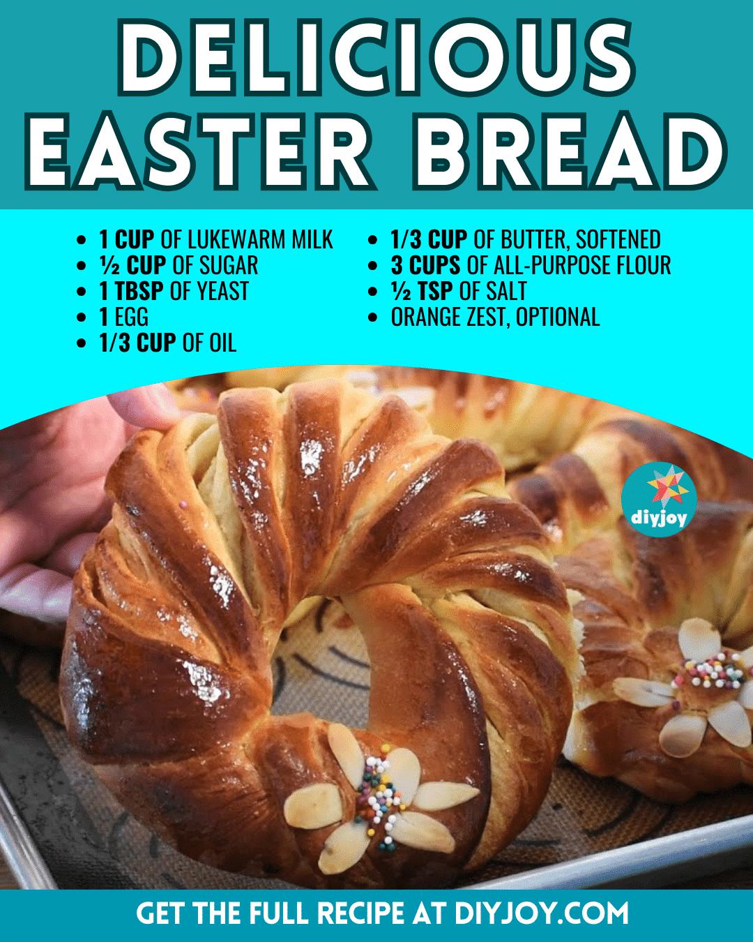 Easy And Delicious Easter Bread Recipe