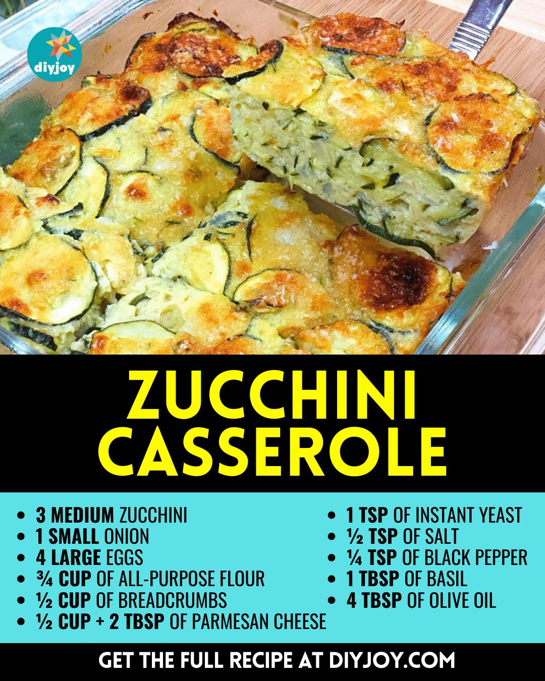 Easy & Delicious Zucchini Casserole Recipe