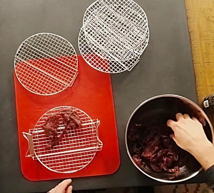 Make air fryer beef jerky fo quarantine food