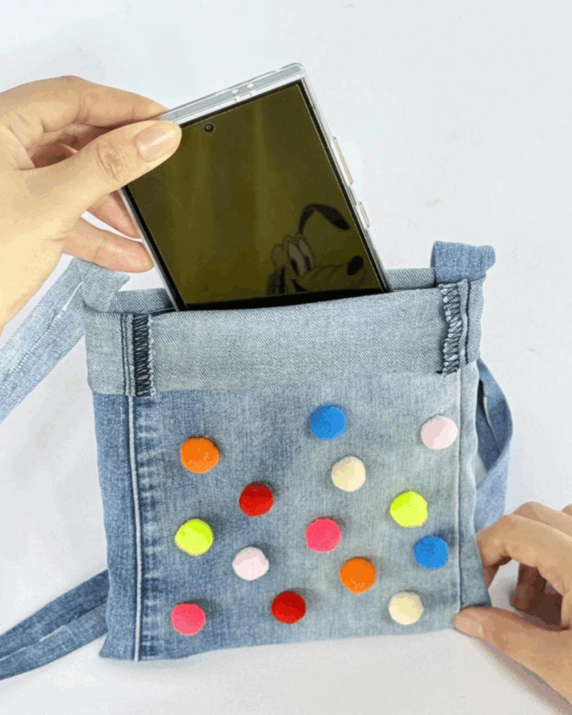 25 And Cheap Gift — 1. denim bag