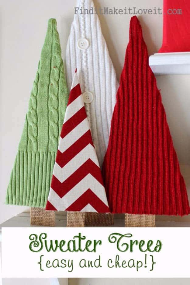 Awesome DIY Christmas Home Decorations and Homemade Holiday Decor Ideas - Quick and Easy Decorating ideas, cool ornaments, home decor crafts and fun Christmas stuff | Crafts and DI