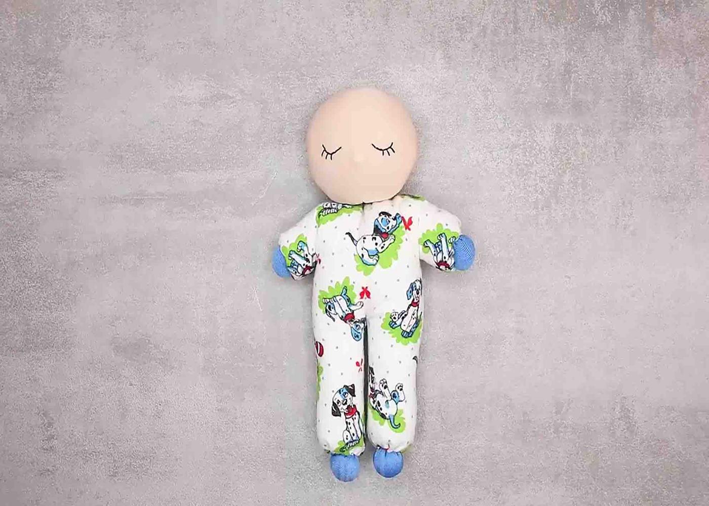 DIY soft doll toy tutorial