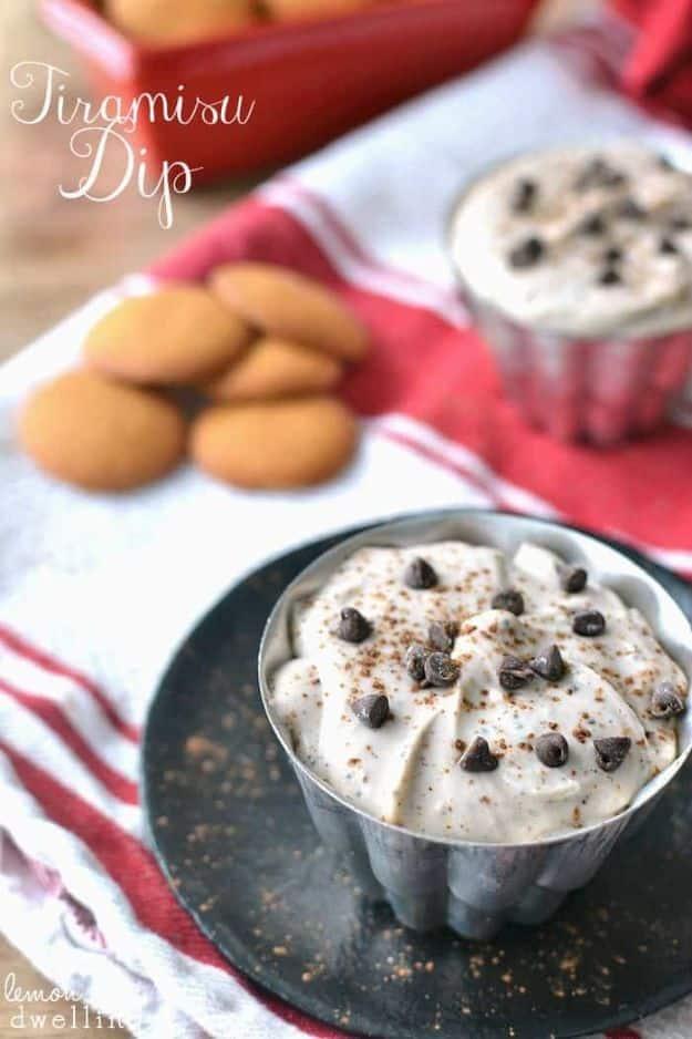 Quick Dessert Recipes - Tiramisu Dip Recipe - Fast Desserts to Make In Minutes - Sweet Treats, Cookies, Cake and Snack Ideas