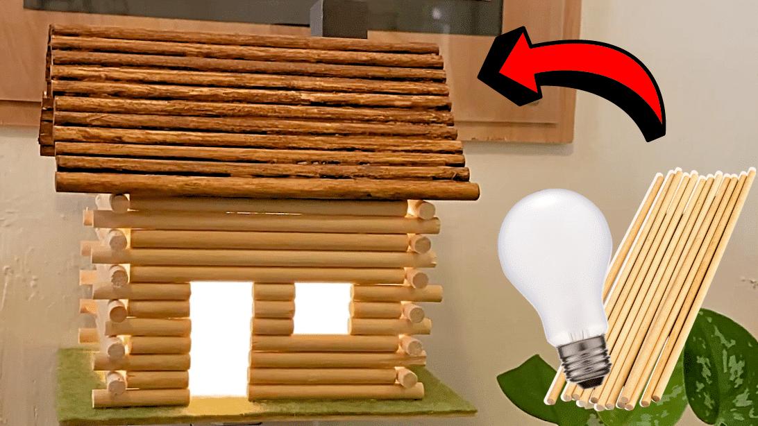 Easy DIY Cabin Night Light Tutorial