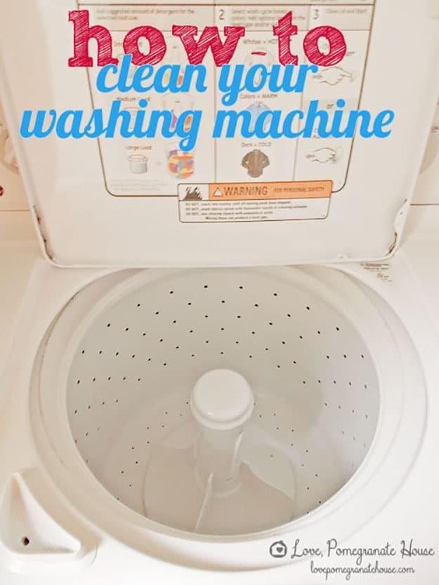 Deep Cleaning Hacks for the Home | How to Clean Your Washing Machine | DIY Projects & Crafts by Sueeye at