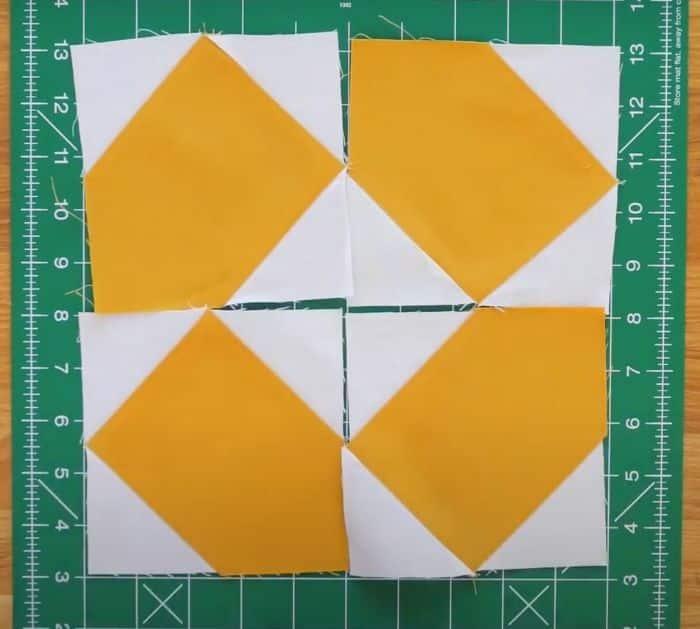 How to Make Dizzy Daisy Quilt Block