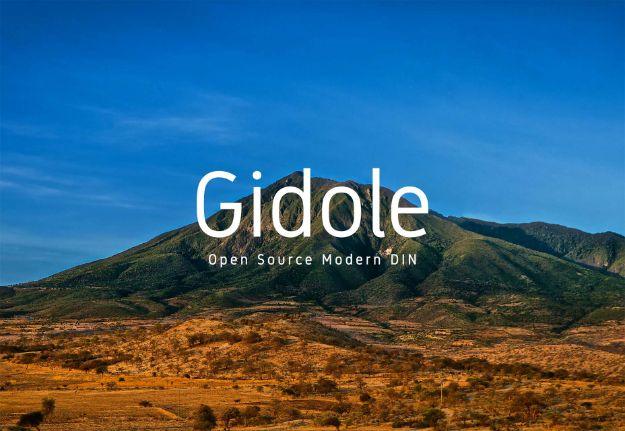 Best Free Fonts To Download for Crafts and DIY Projects - Gidole - Cute, Cool and Professional Looking Font Ideas for Teachers, Crafters and Wedding Decor - Calligraphy, Script, Sa