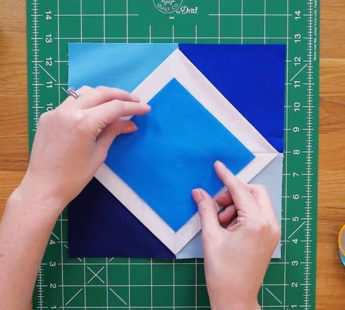 How to Make a Cathedral Window Quilt Block
