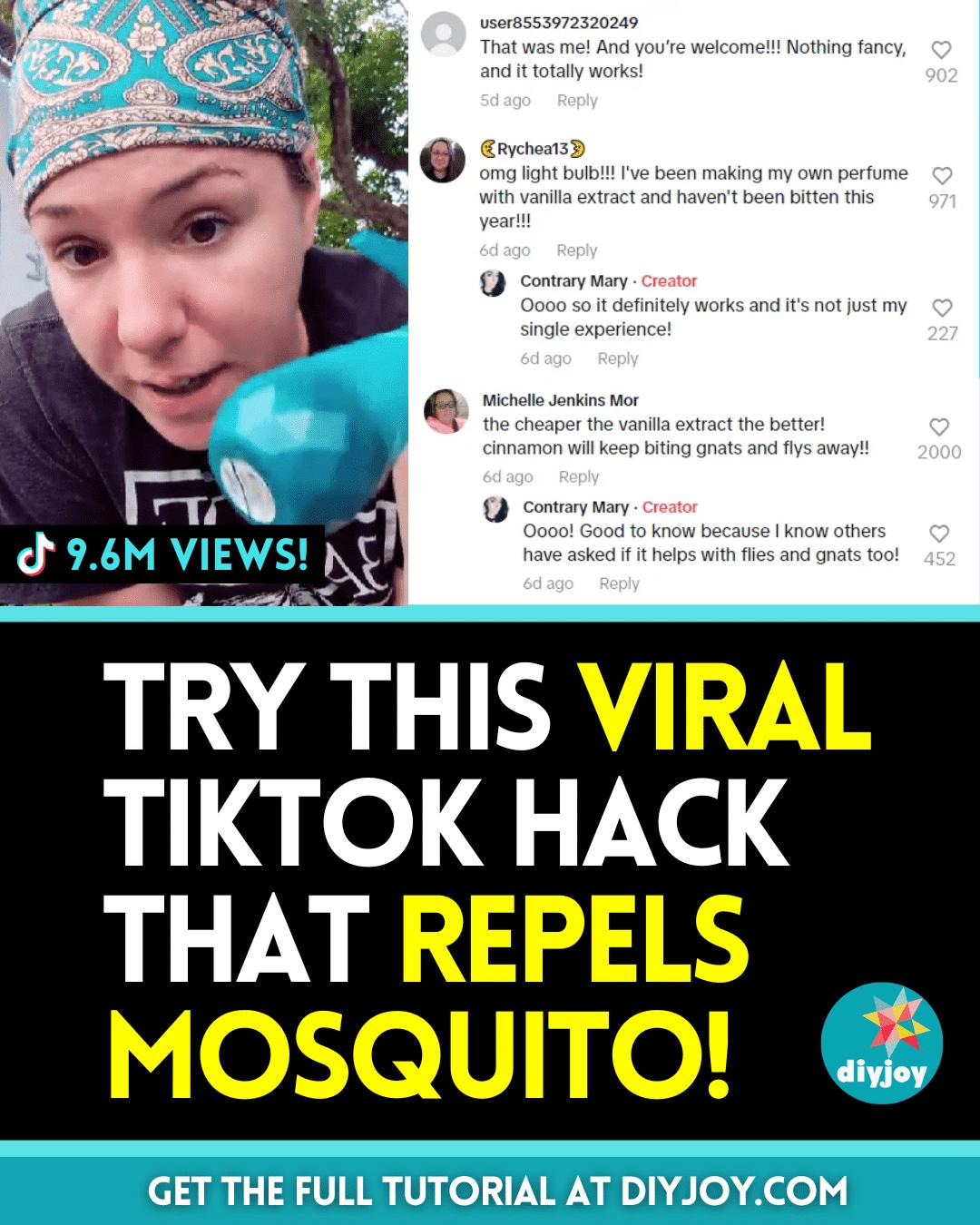 Try This Viral TikTok Hack That Repels Mosquito!