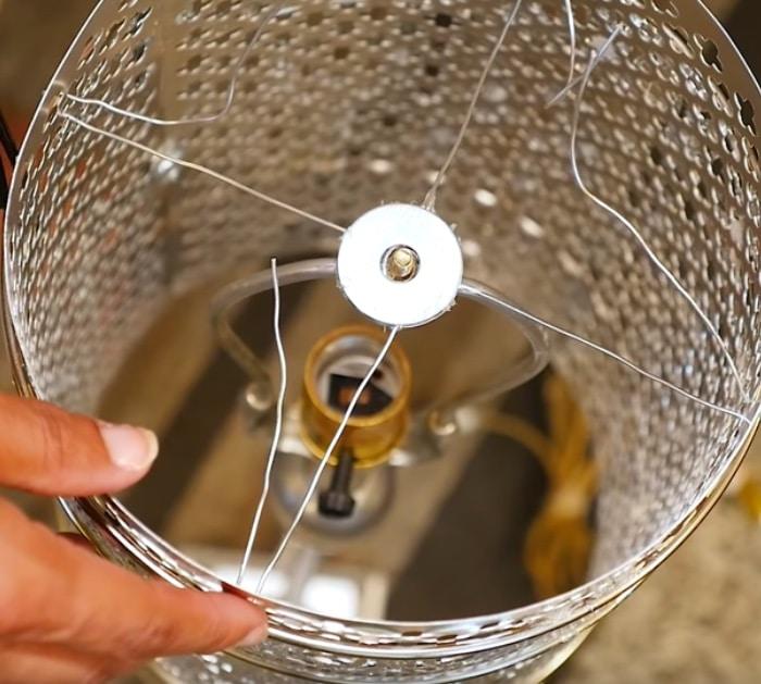 Make a Pier One Copycat Boho Lamp from Hobby Lobby Materials