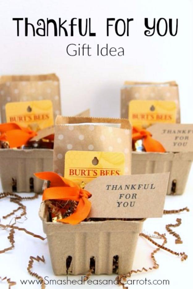 Thankful For You Gift DIY, a gift for neighbors, simple enough for a first try and an idea worth saving for later