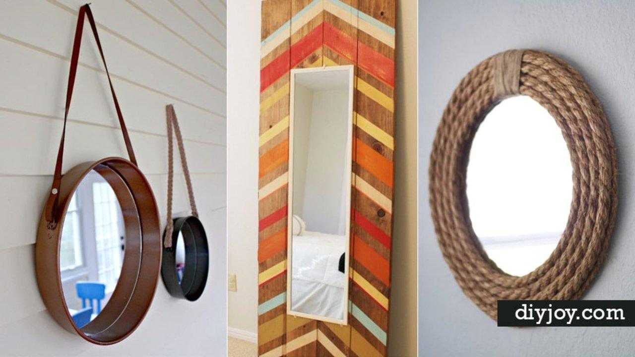 41 DIY Mirrors To Add to Your Room