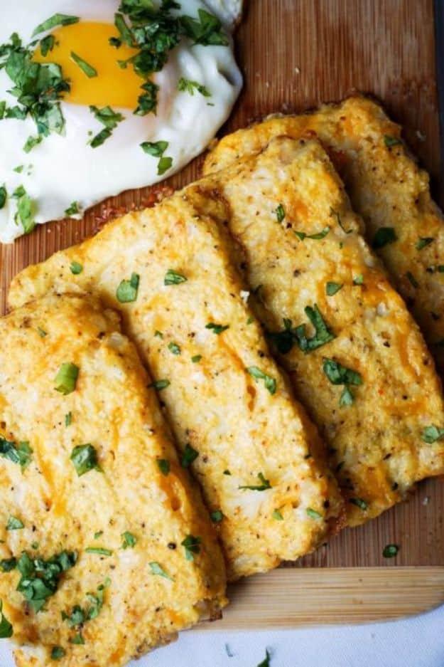 Keto Breakfast Recipes - 3 Ingredient Cauliflower Hash Browns - Low Carb Breakfasts and Morning Meals for the Ketogenic Diet - Low Carbohydrate Foods on the Go - Easy Crockpot Reci