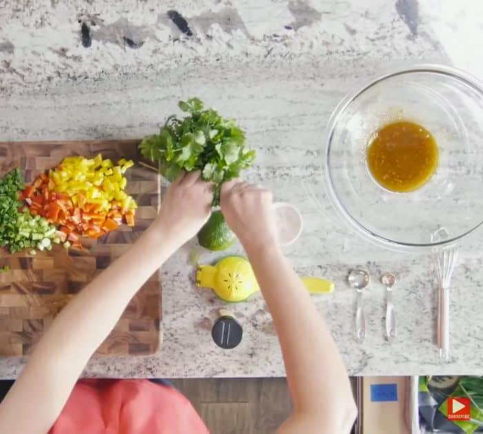 Black Bean and Quinoa Salad Recipe Instructions