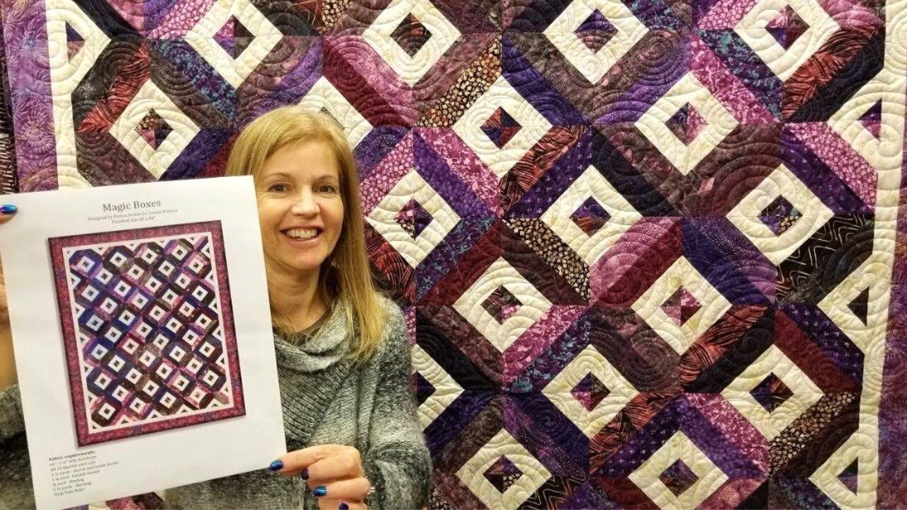 Donna’s Magic Boxes Quilt