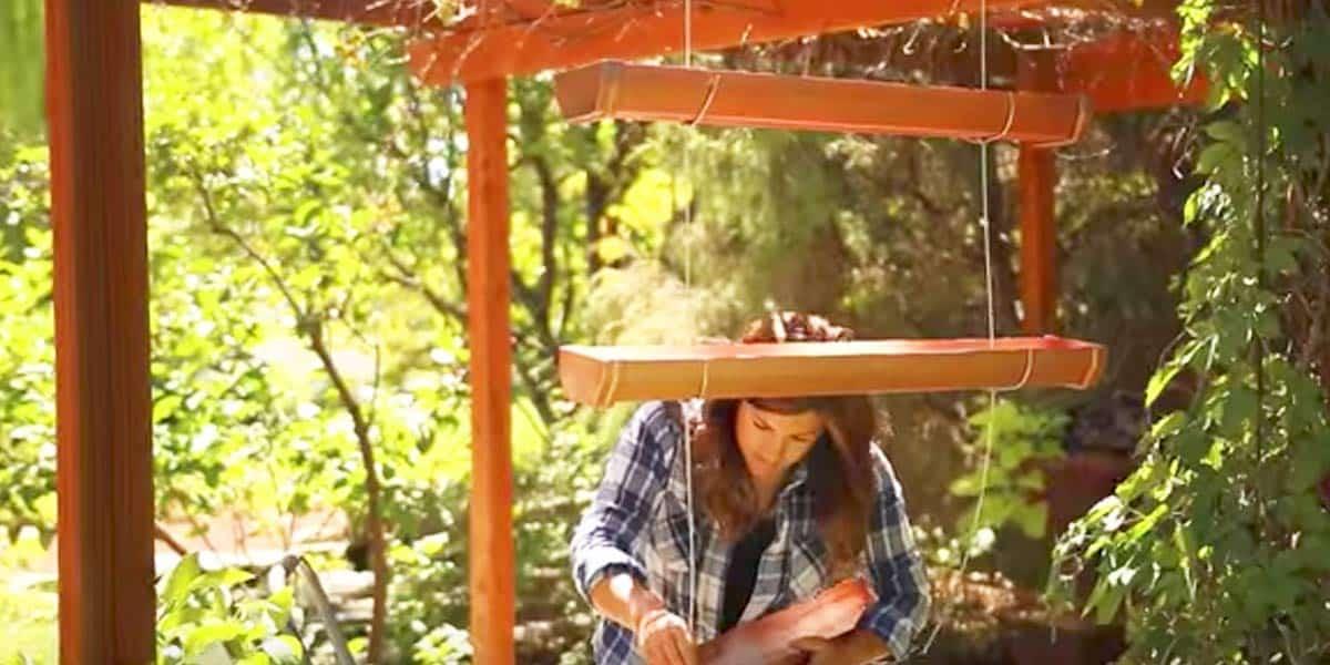 What She Does With Rain Gutters Is Brilliant And Useful In More Ways Than One!