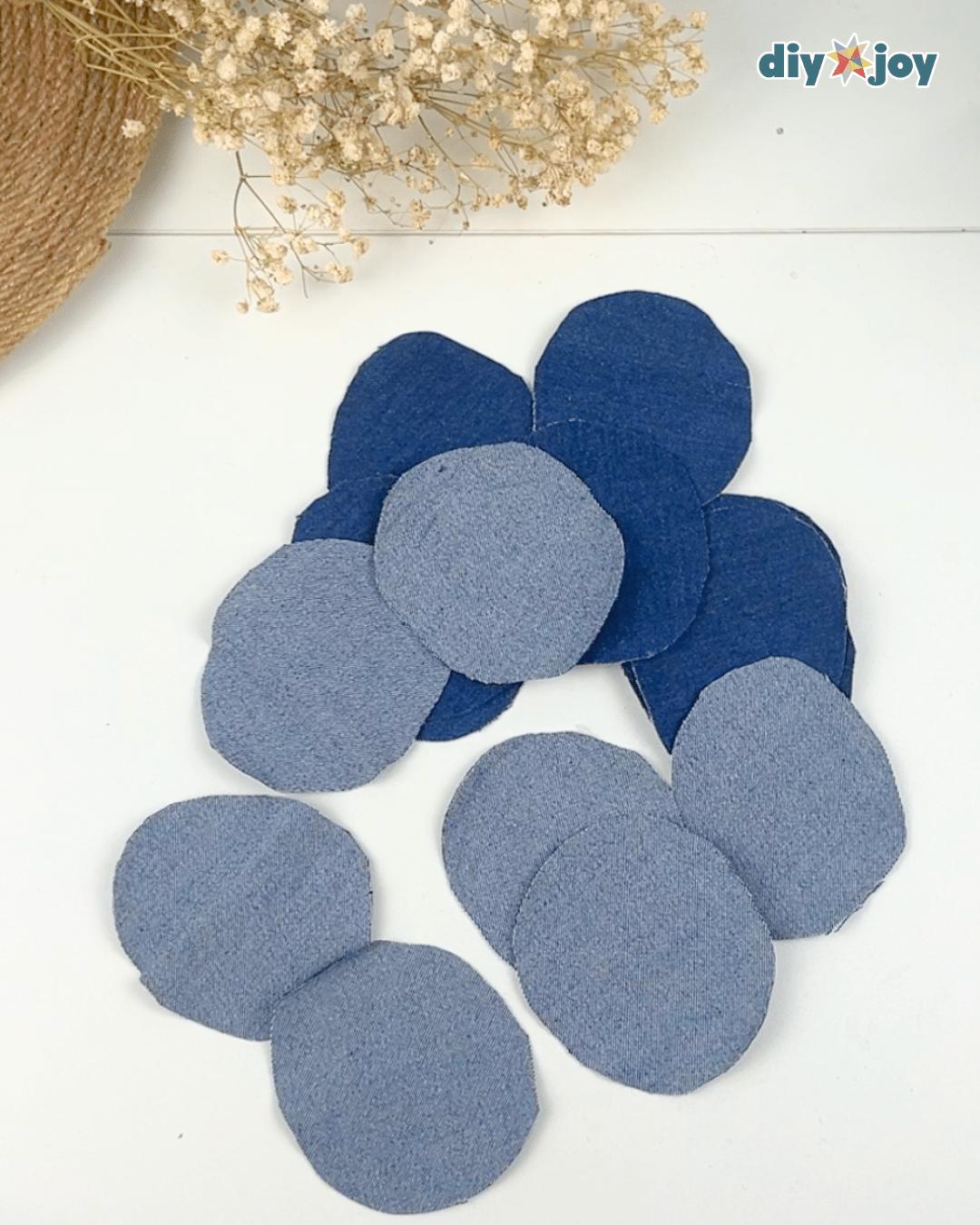 Denim Rose Denim Crafts — cutting the denim