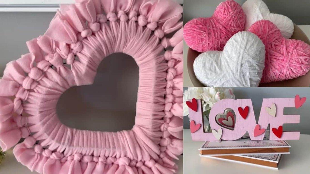 Dollar Tree Valentine’s Day DIY Decor Projects