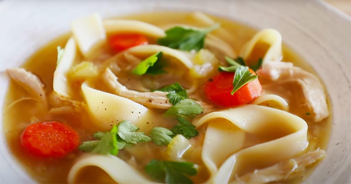 30-Minute Chicken Noodle Soup Recipe