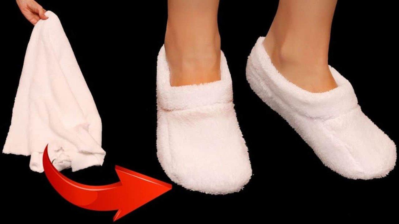 How to Sew Simple DIY Socks in 10 Minutes