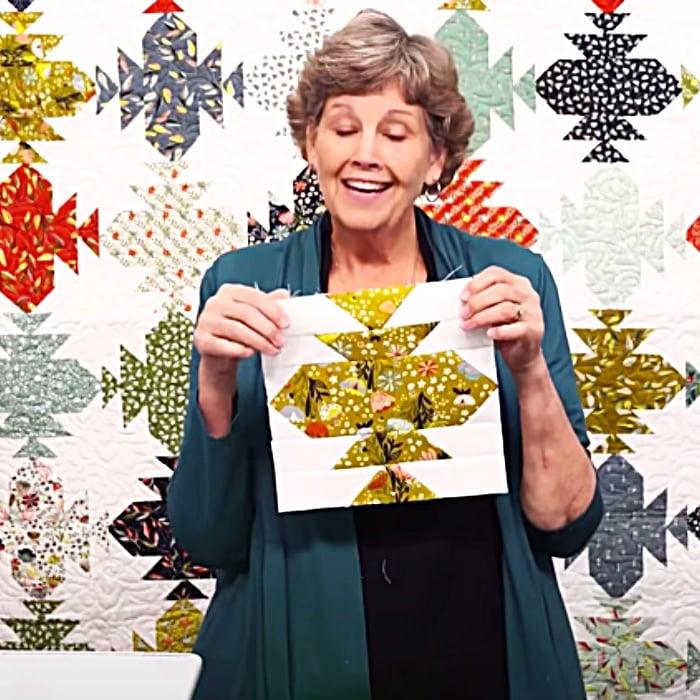 Boho Quilt With Jenny Doan - Easy Quilt Pattern - Free Sewing Pattern