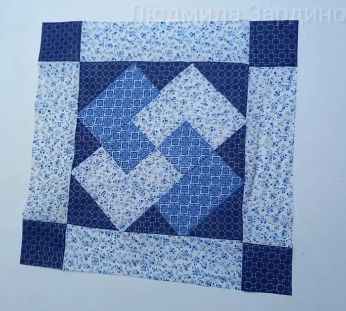 Card Trick Patchwork Pillowcase Quilt