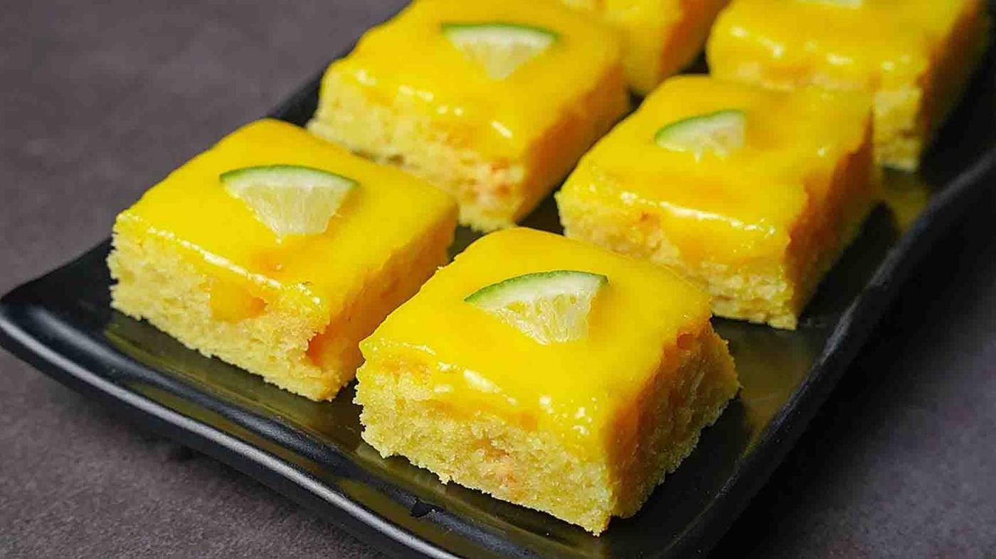 One-Bowl Lemon Brownies Recipe