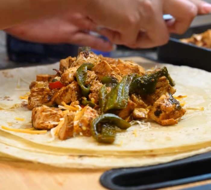 Cheesy Chicken Chimichangas With Green Chile Queso Sauce Ingredients