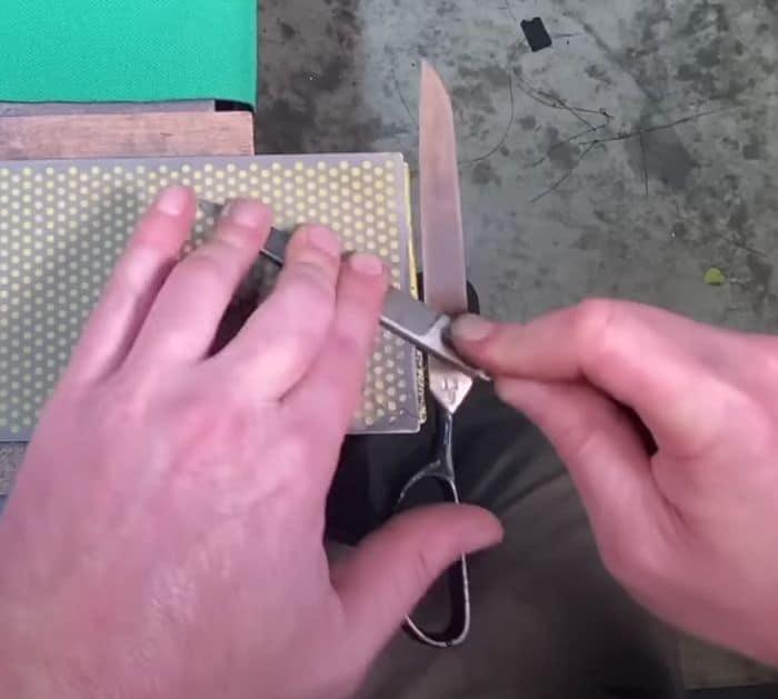 Easy Scissors Sharpening Tutorial