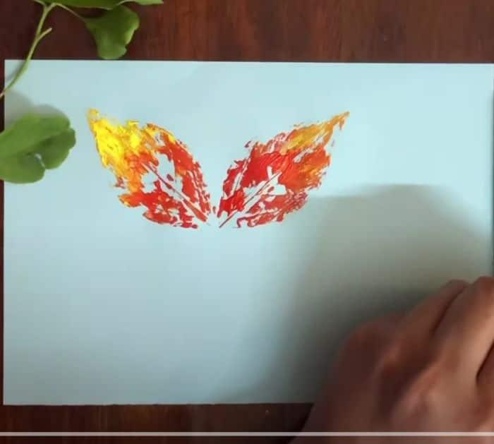 DIY Leaf Painting Technique For Beginners