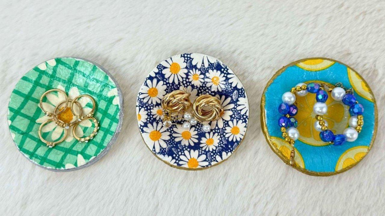 Air-Dry Clay Jewelry Trinket