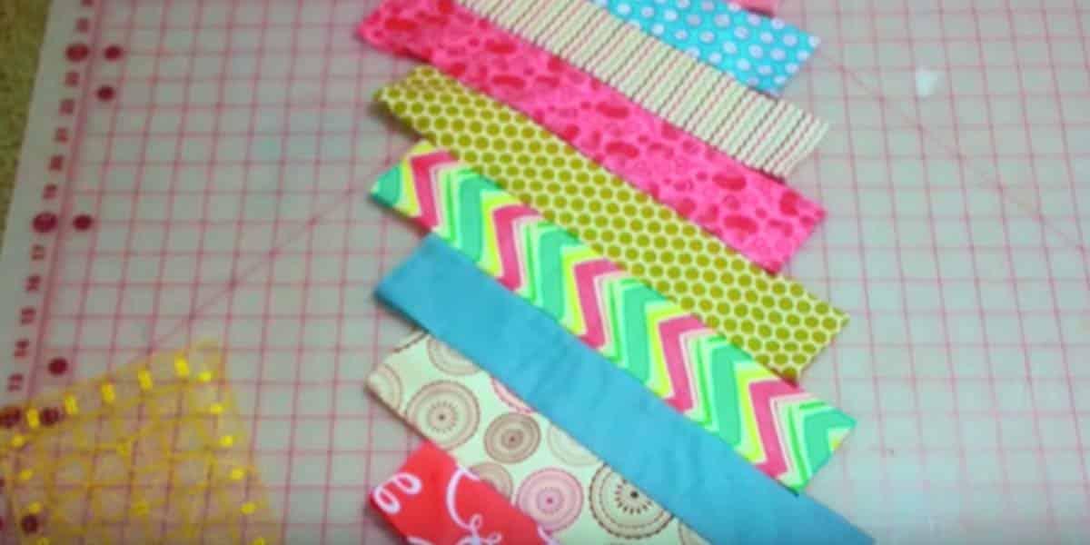 Sewing Tutorial: Simple Chevron Quilt